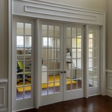 DBL French Doors with Sidelites 