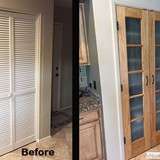 Pantry before and after 