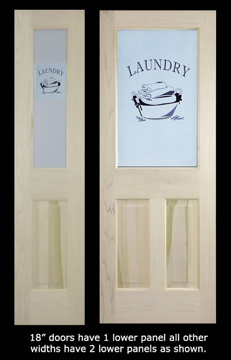 Laundry II style glass doors | Laundry room doors